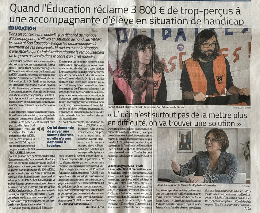 14 MARS l'indep