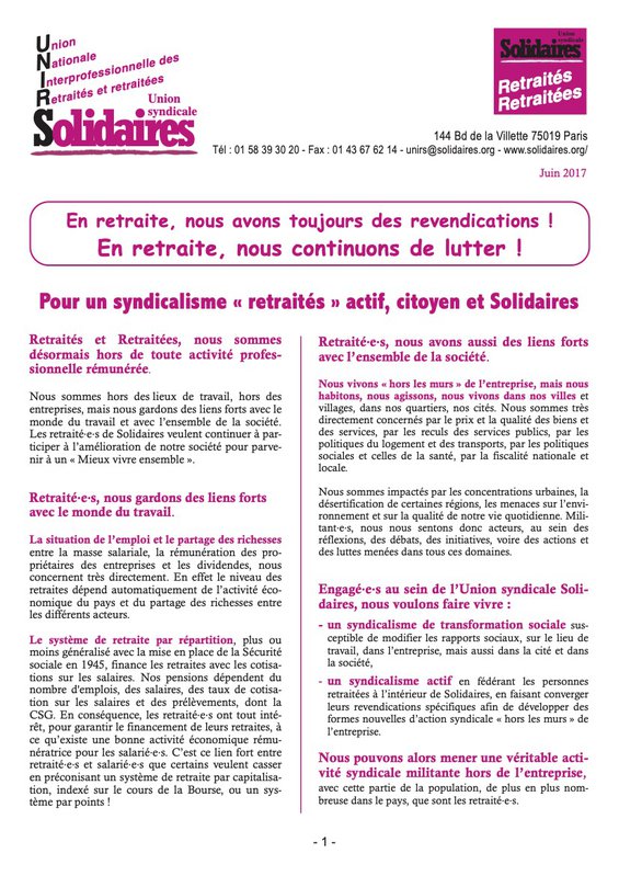 2017 05 Cahier revendicatif 16p