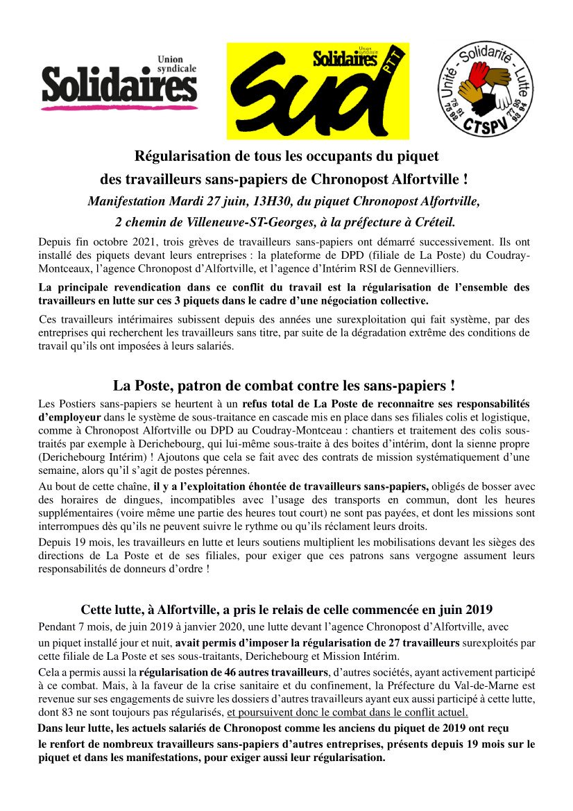 230627 Manif Créteil