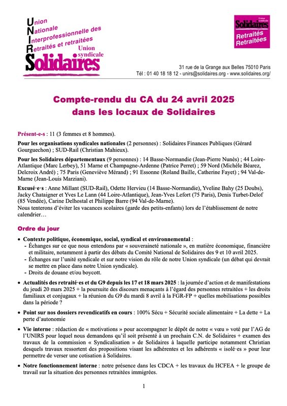 25 04 24 CR du CA
