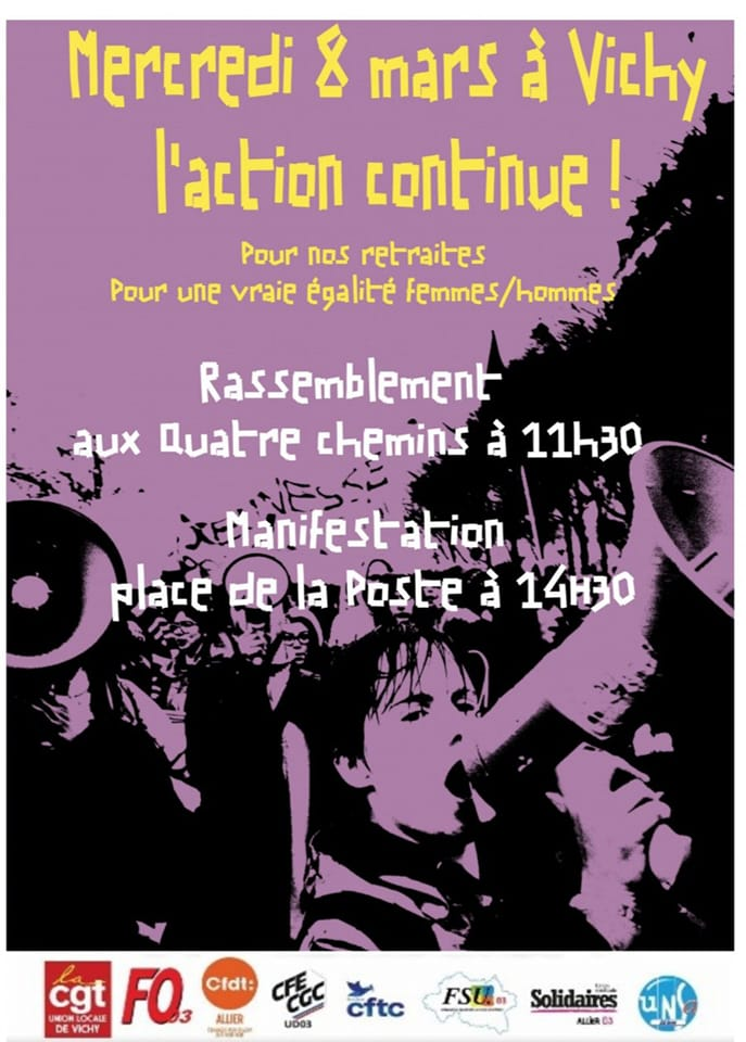AfficheGrève7marsVichy