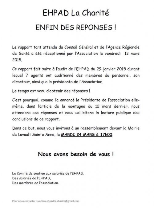 EhpadDeLaCharitéEnfinDesRéponses