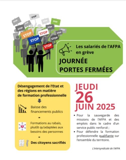 Journées portes fermées à l'AFPA