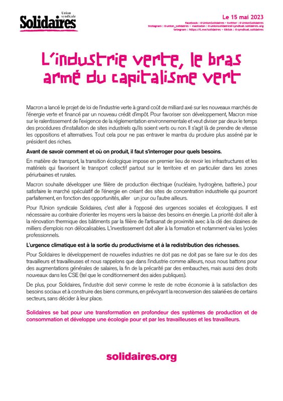 L'industrie verte, le bras arm├® du capitalisme1024_1
