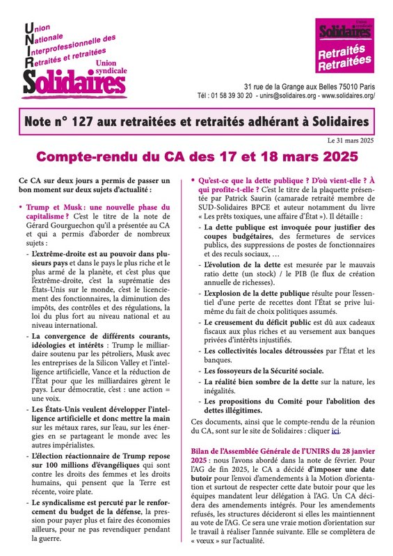 Note Unirs 127 mars 2025 -1