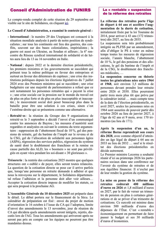Note Unirs 134 octobre 2025 2