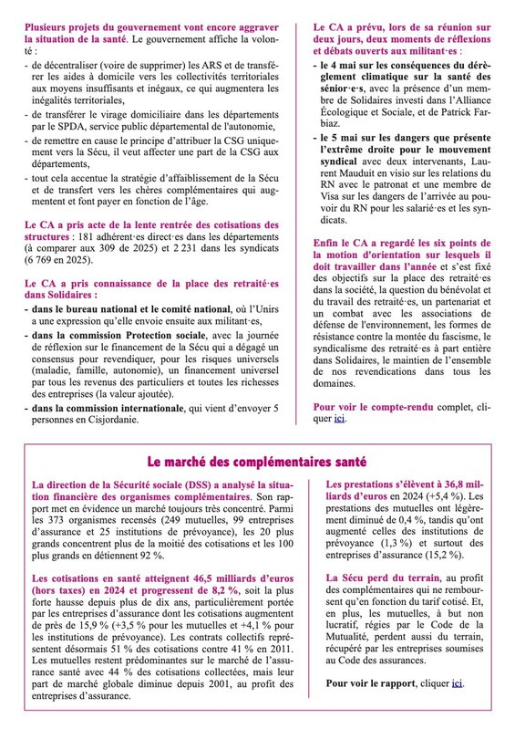 Note Unirs 138 février 2026 2