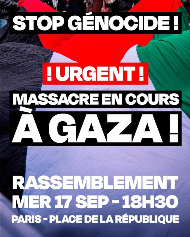 Rassemblement 17 sept