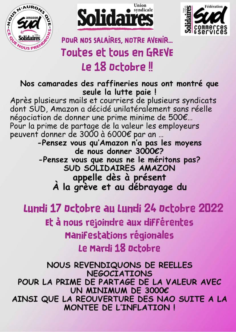Sud Solidaires Amazon