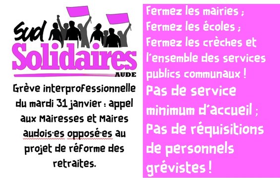 appel aux maires
