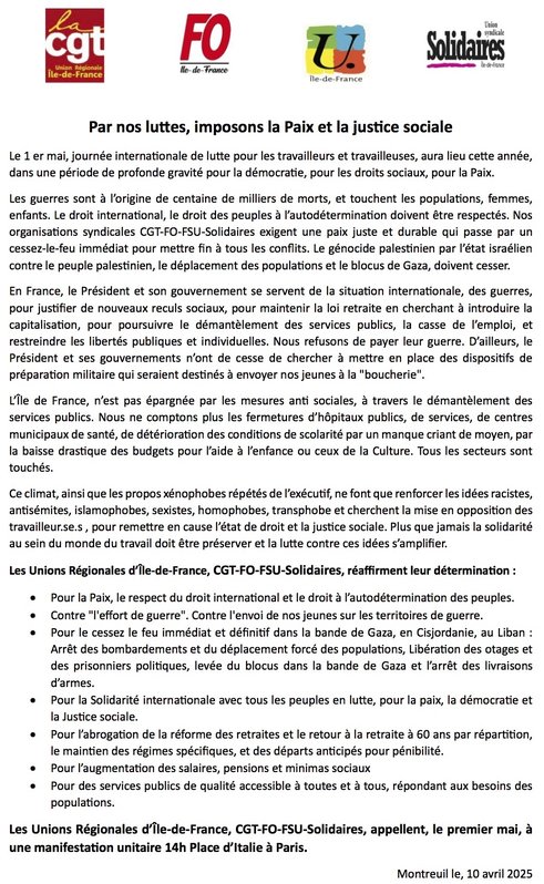communique-unitaire-idf-1er-mai-2025