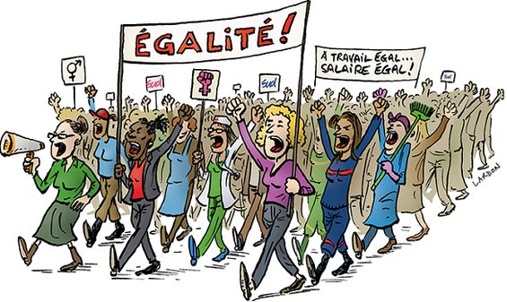 8 mars manif lutte des femmes